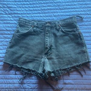 Wrangler Denim high waist Shorts